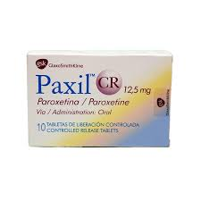 Paxil-CR 12.5mg 10 Tabs, Paroxetine