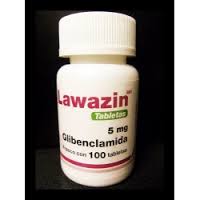 Gliburyde (Lawazin) 5mg 100 Tabs, Glibenclamide