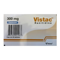 Ranitidina (Vistac) 300mg 30 tabs