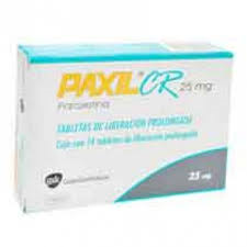 Paxil-CR 25mg 10 Tabs, Paroxetine