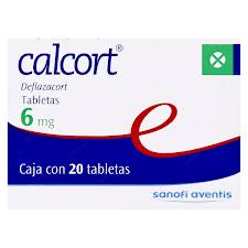 Calcort 6mg 20 tabs, Deflazacort