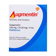 Augmentin 125/31.25mg Pediatric Suspension 60ml