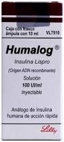 Humalog 100 U.I. FA 10ml