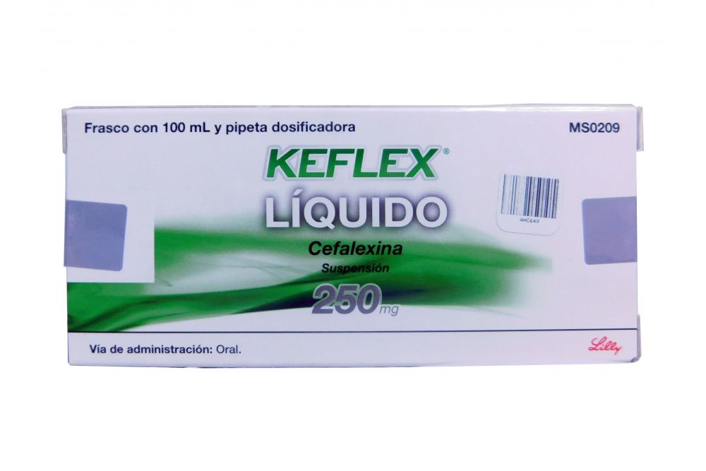 Keflex SUSP 250mg 100ml, Cephalexin