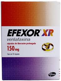 Effexor XR 150mg 10 Caps, Venlafaxine