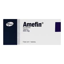 Amefin 300mg 1 Tab, Quinfamida