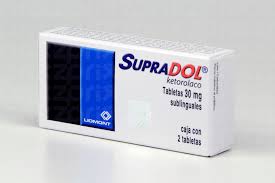 Supradol 30 mg 2 tabletas, Toradol