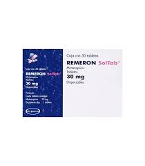 Remeron 30mg 30 Dispersables Tabs, Mirtazapine