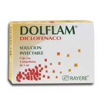 DOLFLAM 75mg INJECTION 4 AMPS 3ml, Diclofenac Sodium