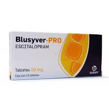 Blusyver-Pro (Lexapro) 10mg 14 Tabs, Escitalopram