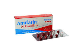 Generic Dicloxacillin (Amifarin) 250 mg 20 Tabs