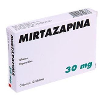 Generic Remeron 30mg 12 tabs. Mirtazapina